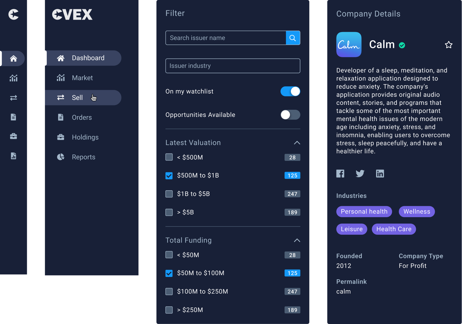 UI components